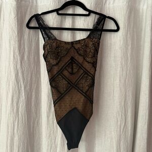 Free People thistle and spire bodysuit size small